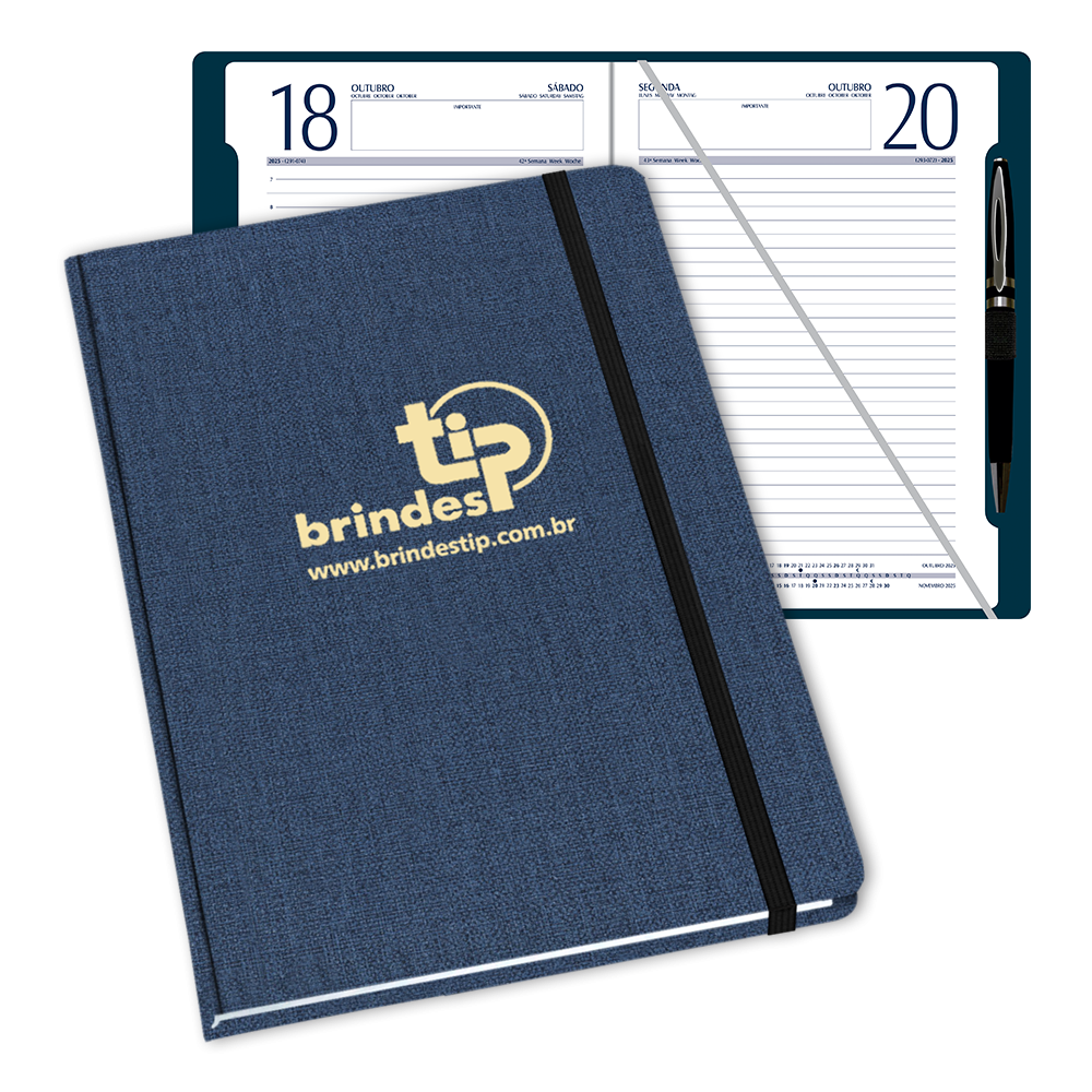 Agenda Classic c/ Recorte, capa Napole-086NA