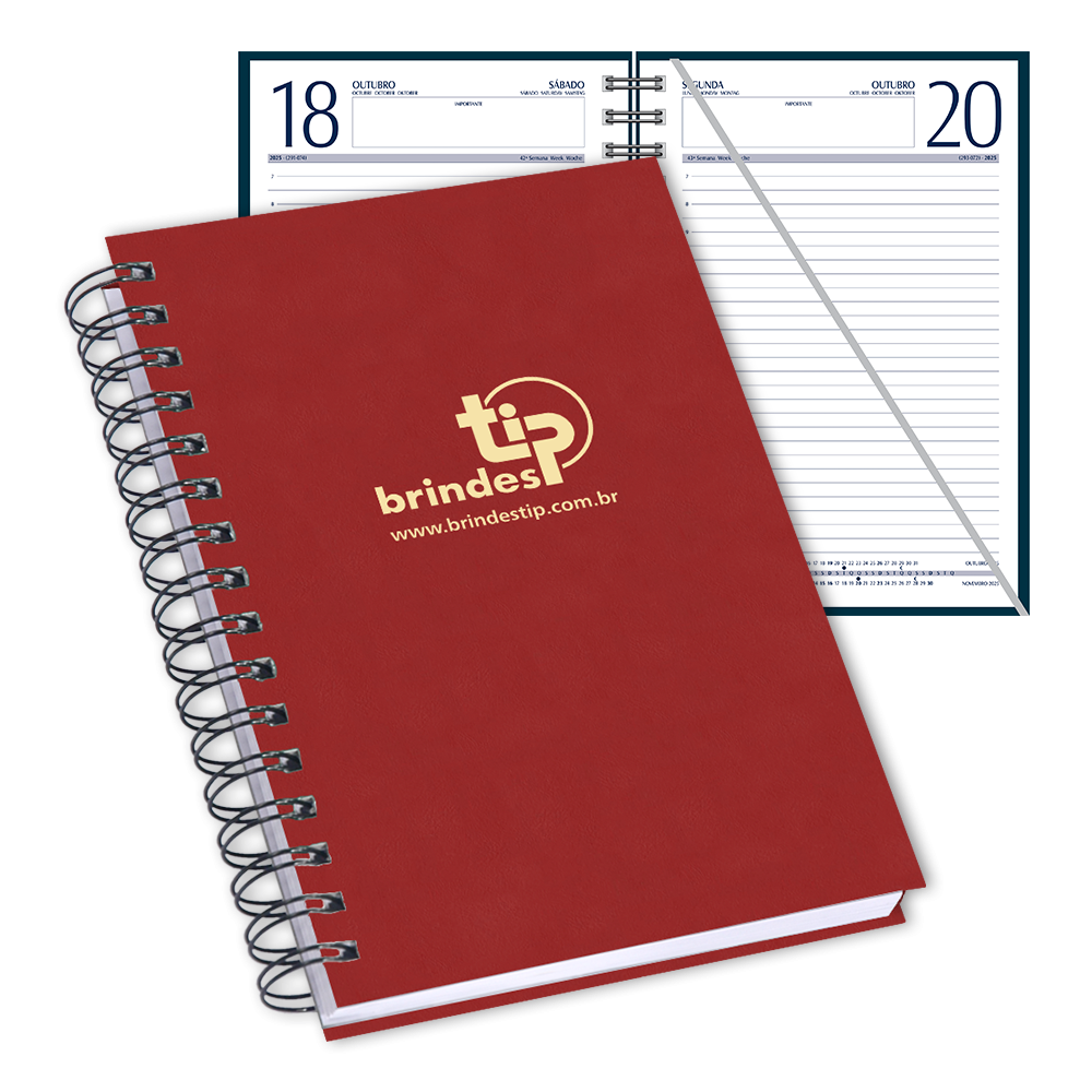 Agenda Classic c/ garratip, capa Lagos-085LA