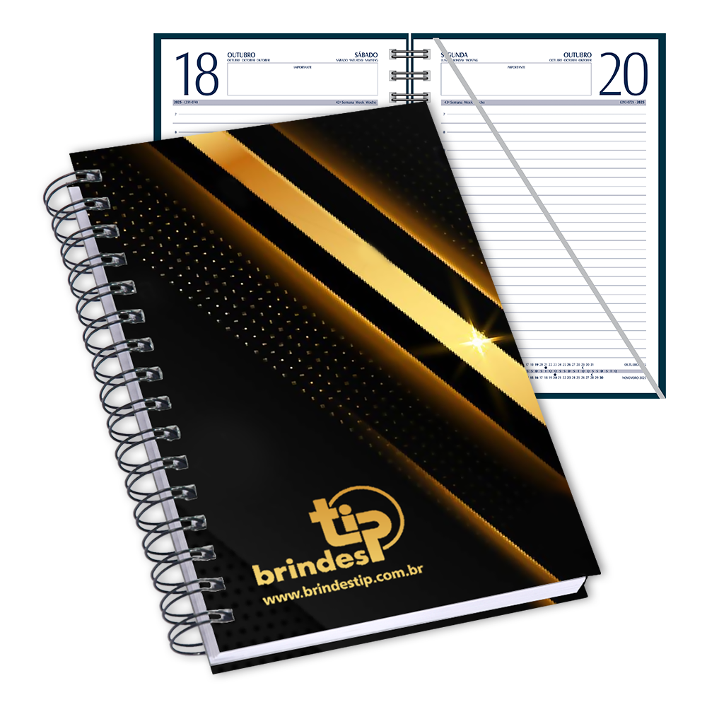 Agenda Classic c/ garratip, capa Laminada Impressa-085BI