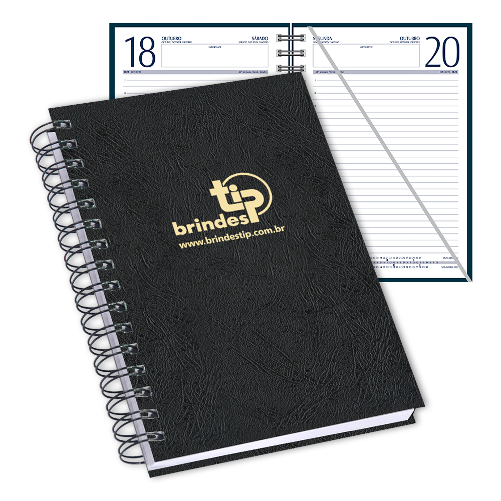 Agenda Classic c/ garratip, capa Texas-085TE