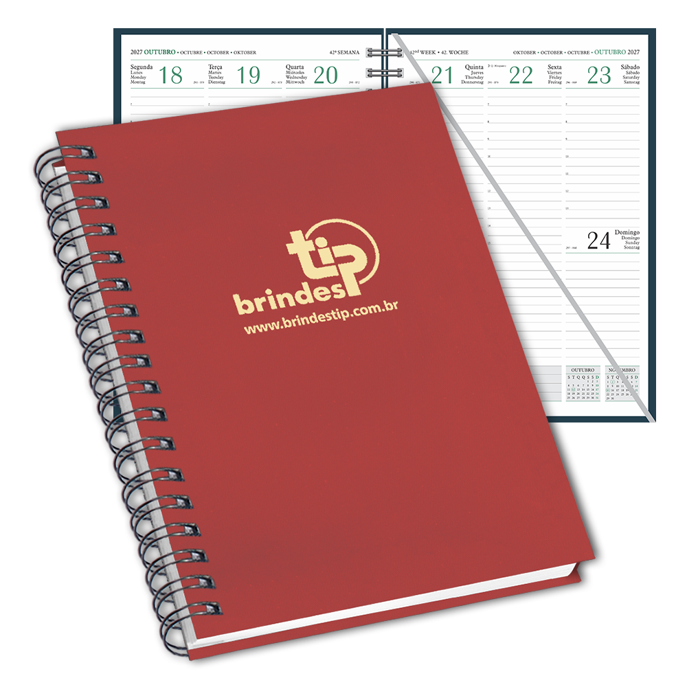 Agenda Executiva c/ garratip, capa Sevilha-035SV