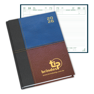 Agenda Major, capa Brilhante Retilínea-111BR