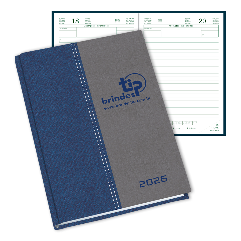 Agenda Major, capa Taipé c/ Platinotip-111TP