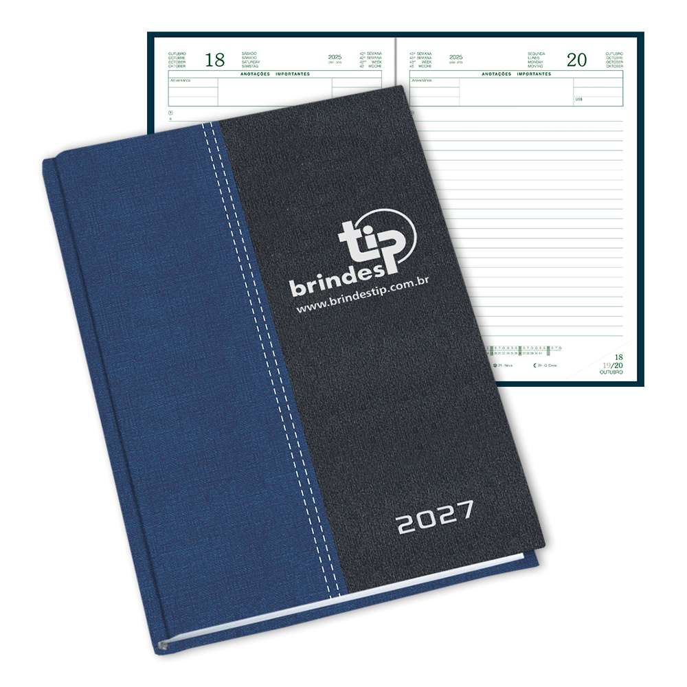 Agenda Major, capa Taipé c/ Platinotip-111TP