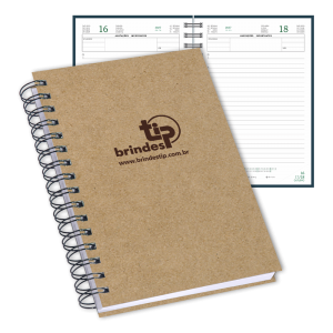 Agenda Objetiva c/ garratip, capa Ecokraft-175EK