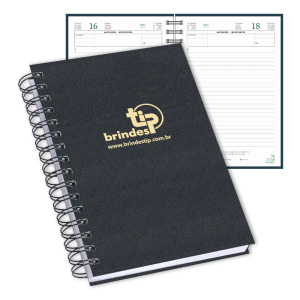 Agenda Objetiva c/ garratip, capa Platinotip-175PL