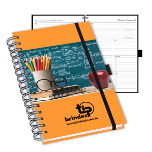 Cadertip Planner Semanal c/ garratip, capa Laminada Impressa-485BI